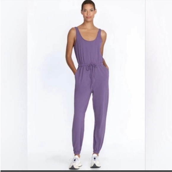 *NEW* Calme by Johnny Was Drawstring Knit Jumper Jumpsuit - Picture 1 of 11